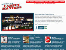 Tablet Screenshot of americancarpetmasters.com